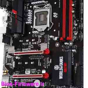 دانلود فایل آپدیت بایوس ، فریمور مادربرد گیگابایت Gigabyte GA-Z170X-Gaming 3-EU rev.1.0 Bios firmware